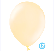 Макарунс крем 12""(30см)  пастель Китай (Cream / Macaroons) 100шт/уп