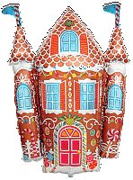 FM фигура большая 901758 Пряничный домик Фольга